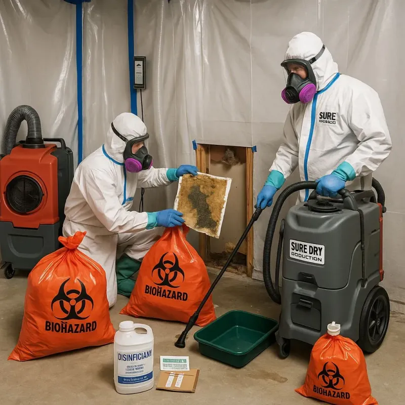 Contaminated Water Handling Protocols process in Ironton, OH