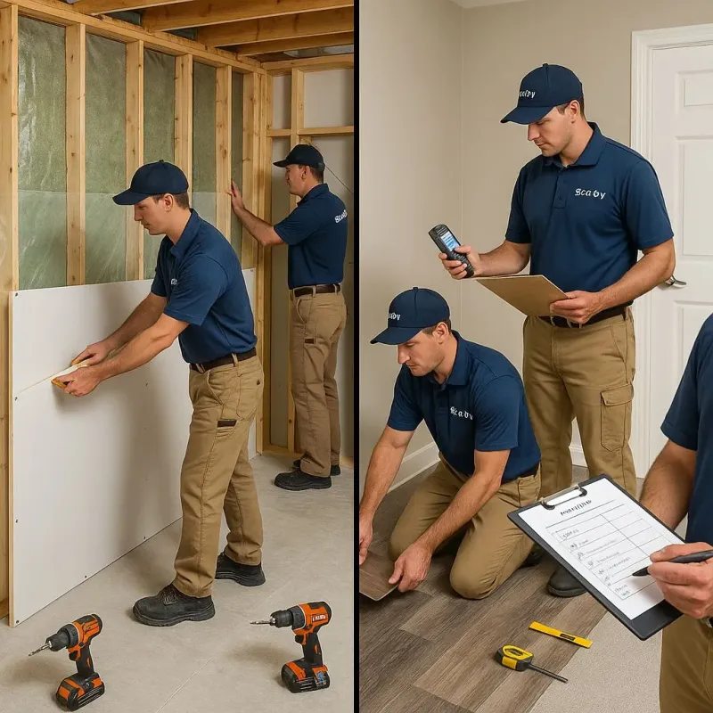 Repairs and Reconstruction process in Ironton, OH